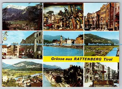 D323595 Rattenberg. Tirol. Osterreich. Sommerfrische Europas. Risch Lau. Salzbur