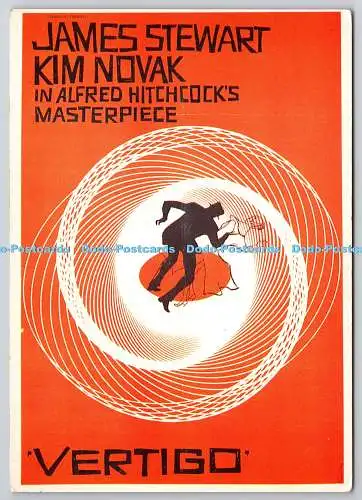 D318363 Sueurs Froides 1958. Serie Hitchcock. James Stewart. Kim Novak. Schwindel.