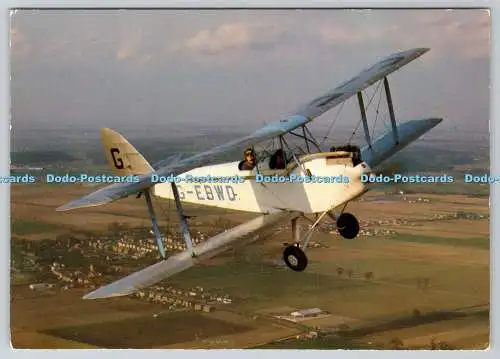 D323601 De Havilland DH60 Motte. Luftportraits. Nach der Schlacht. London