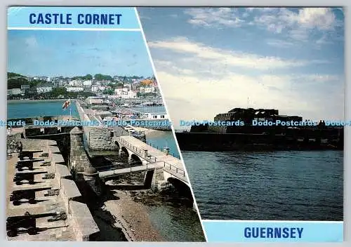 D315608 Kanalinseln. Guernsey. Castle Cornet. A. und J. Großhandel. Jersey. 1