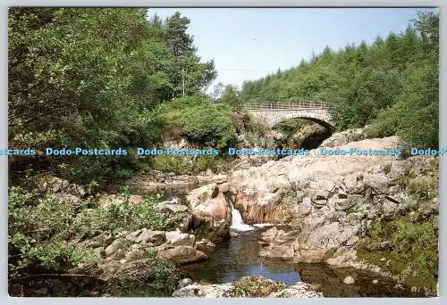 D315611 Galloway Forest Park. Minnoch Bridge. Östlich von Glentrool Village. John To