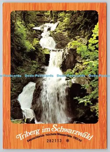 D318425 Triberg im Schwarzwald. Deutschlands hohe Wasserfalle. Revellio. Vill