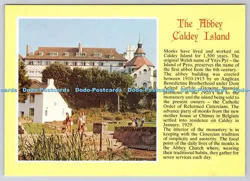 D323665 The Abbey Caldey Island. Alan Shepherd. Sucher Postkarten. Pembrokes