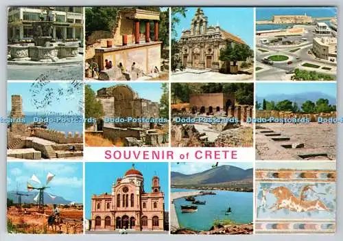 D315673 Souvenir von Kreta. Soph. Raphaelakis. Aghios Nicolaos. G. Loucatos. Athe