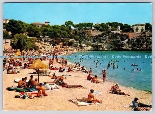 D320105 Mallorca. Porto Cristo. Strand. A. Campana. J. Puig Ferran