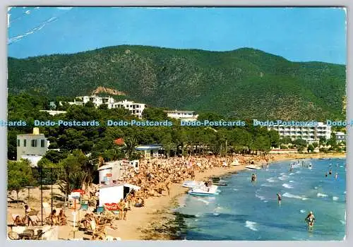 D320107 Mallorca. Palma Nova. Strand. A. Campana. J. Puig Ferran