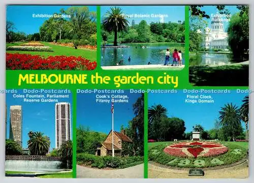 D315681 Australien. Victoria. Melbourne. Die Gartenstadt. Nucolorvue Productions.