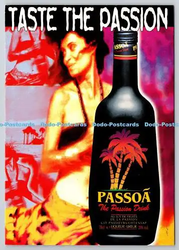 D318497 Taste The Passion. Passoa. Remy Bols. L. Rillaerts. Zaventem. Bumerang