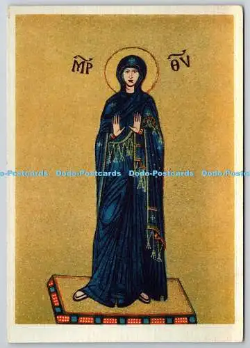 D318499 Murano. Basilica di S. Maria e Donato. La Vergine. Mosaico bizantino. O.