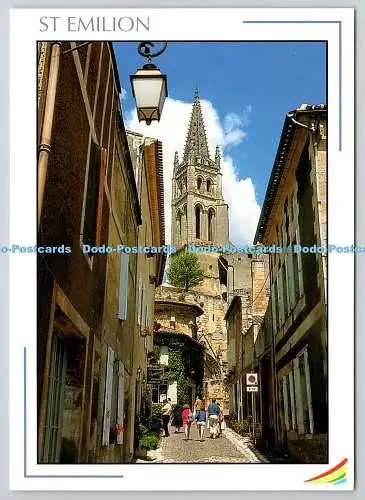 D318522 Images de France. Gironde. Saint Emilion. Rue typique. Ivan Anger. Compa