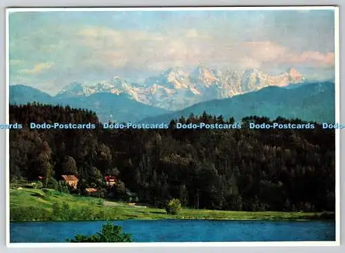 D323763 Klopeinersee mit Steiner Alpen. Kärnten. Verlag Leon. Klagenfurt