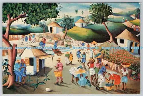 D323769 Robuste Franck. Dans la Ville. Naders Art Gallery. Showroom. Haiti. W.