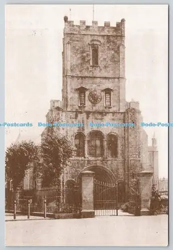 D318526 Wales. Monmouthshire. Chepstow. Pfarrerkirche St. Marien. Postkarte
