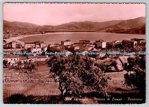 D320152 Elba Pittoresca. Marina di Campo. Panorama. M. und G. Tognoli. Fotoceler
