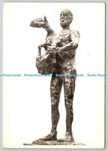 D318539 Place de Vallauris. Andre Villers. Pablo Picasso. Mann mit Lamm. Andre V
