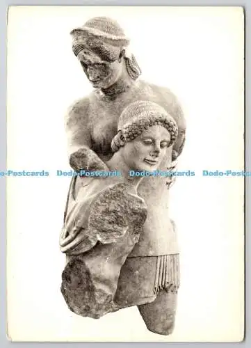 D318540 Musee de Chalcis. Skulptur Grecque. Theseus entführt Antiope. Hirmer.