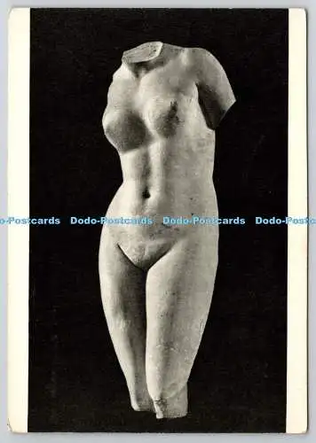 D318541 Paris. Musee du Louvre. Skulptur Grecque. Torso der Aphrodite. Sougez. F