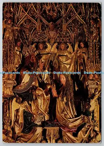 D318543 Landkreis Salzkammergut. St. Wolfgang. Pacher Altarstück. Medici Society