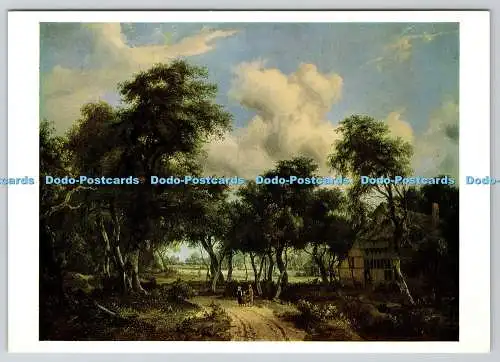 D323786 Meyndert Hobbema. Eine waldige Landschaft mit einem Landhaus. Nationalgalerie. Ca