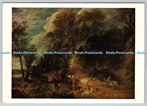 D323789 Peter Paul Rubens. Die Gießstelle. Nationalgalerie. Treuhänder von Mer