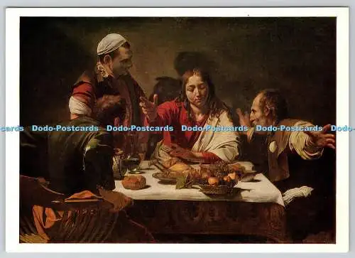 D323790 Michelangelo Merisi da Caravaggio. Das Abendmahl in Emmaus. National Galler