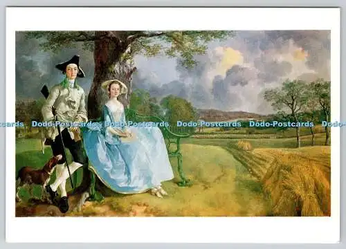D323792 Thomas Gainsborough. Mr und Mrs Andrews. Nationalgalerie. Treuhänder