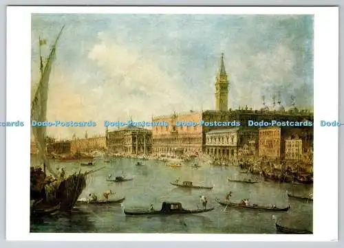 D323826 Francesco Guardi. Venedig, der Dogenpalast und der Molo. Nationalgalerie
