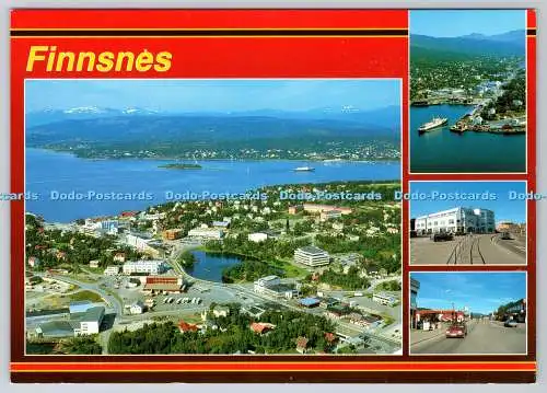 D315777 Norwegen. Finnen. ZUM FOTO ALS. Harstad. HG Offset. Postkarte. Multi View
