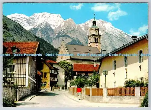D320231 Tirol. Marien Wallfahrtskirche Absam. Gegen Bettelwurf. Monopol. Schollh