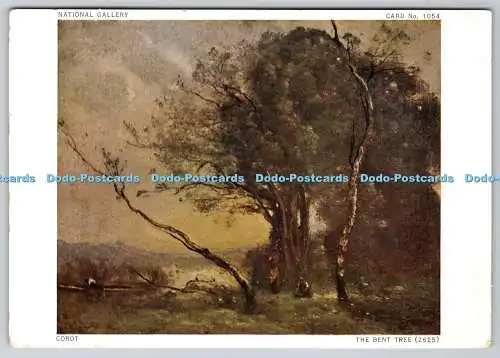 D323860 Corot. Der gebogene Baum. Nationalgalerie. Trustees by Waterlow and Sons Lt