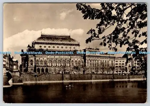 D320232 Praha. Nationaltheater. Orbis. 1960