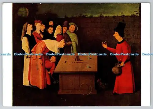 D323861 Jerome Bosch. Der Beschwörer. Musee de Saint Germain. Editions Nomis. Pari