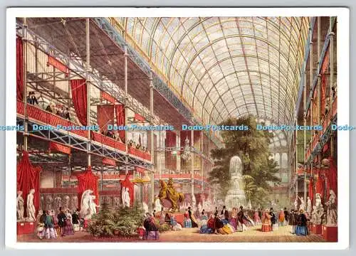 D323862 Die große Ausstellung von 1851 im Hyde Park. Blick auf das Transept. Aus einem