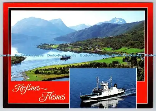 D315807 Norge. MF Godfjord. TFDS. Fergeforbindelsen Revsnes Flesnes. ZUM FOTO ALS.