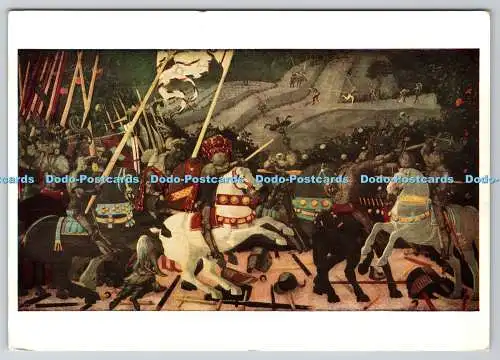 D323864 Paolo Uccello. Niccolo Mauruzi da Tolentino in der Schlacht von San Romano.