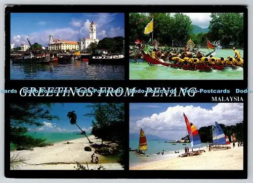 D320241 Malaysia. Grüße aus Penang. Die Perle des Orients. Charles und Pe