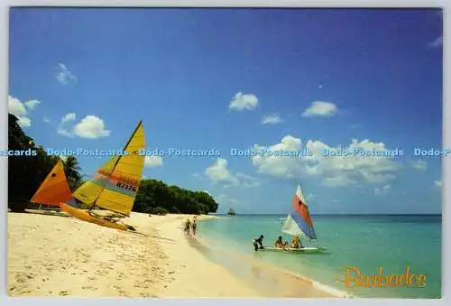 D320246 Barbados. Sandy Lane Beach. St. Jakobus. Antillen-Grußkarten. Karibik
