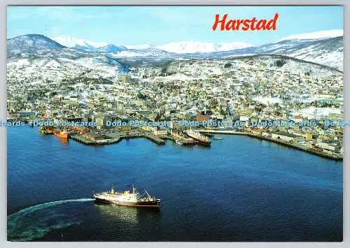D315819 Norwegen. Harstad. ZUM FOTO ALS. HG Offset. Postkarte