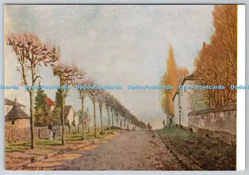 D323874 Alfred Sisley. Die Straße. Musee du Louvre. Editions Nomis. Paris. Albert