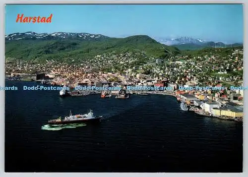 D315820 Norwegen. Harstad. ZUM FOTO ALS. HG Offset. Postkarte