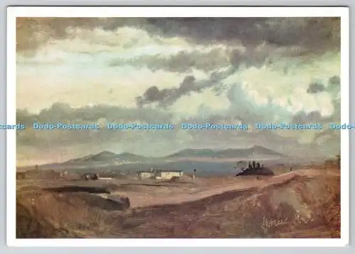 D323892 J. B. C. Corot. La Campagne romaine. Fitzwilliam Museum. Cambridge. Synd