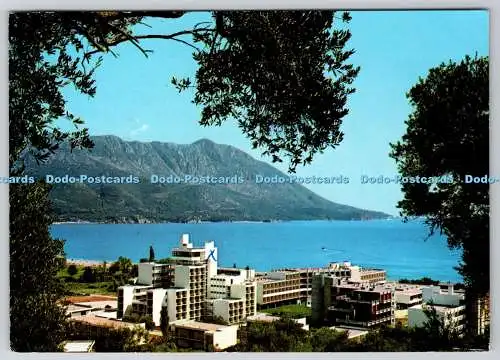 D320286 Budva. Becici. Hotel Montenegro. PM. Cosham. Portsmouth. Hants. 1974