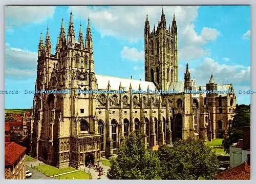 D318685 Kathedrale von Canterbury. Südwestansicht zeigt normannisches östliches Ende von Kath