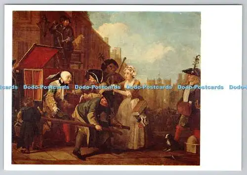 D323928 William Hogarth. A Rake s Progress. Die Festnahme. Treuhänder von Sir John Soa