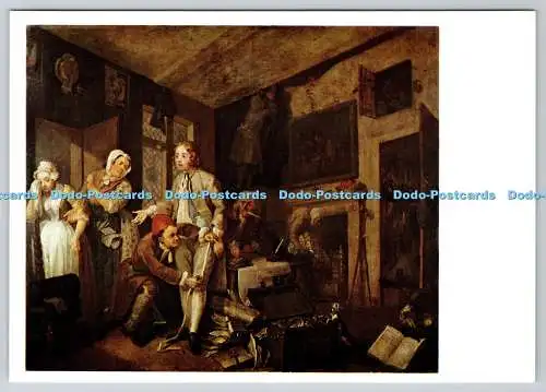 D323933 William Hogarth. A Rake s Progress. Der Erbe. Treuhänder von Sir John Soane