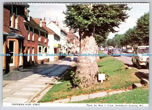 D315952 Tenterden High Street. J. Karte. Speldhurst Evening W.I. West Kent Feder