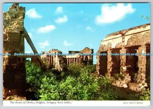 D318766 Westindien. Antigua. Ruinen von Shirley Heights. Hans W. Hannau. Antigua