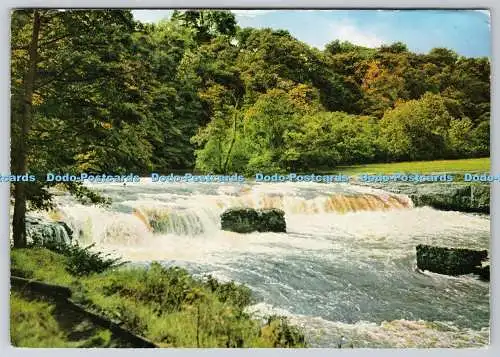 D315960 Wensleydale. Aysgarth. Upper Falls. Geo. W. Hase. Leyburn. Großbritannien