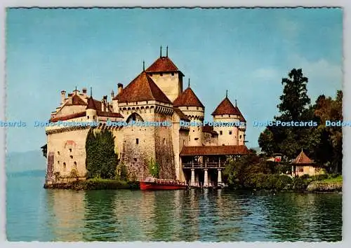 D320395 Chateau de Chillon a Montreaux. Krüger