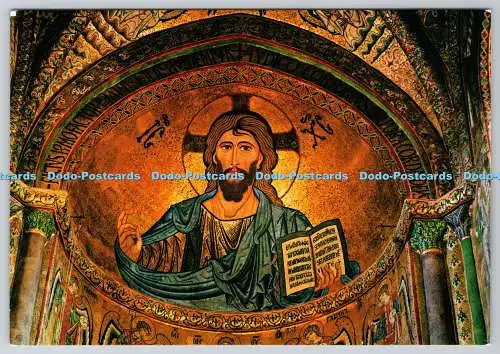D315985 Cefalu. Kathedrale. Particolare Mosaici. Verlag unbekannt. Fotocolor Kod